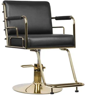 GABBIANO ACTIVESHOP FOTEL FRYZJERSKI PRATO ZŁOTO - CZARNY - Fotele fryzjerskie - miniaturka - grafika 6