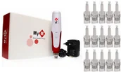 Pozostałe urządzenia kosmetyczne - Dermapen + 10 szt. kartridży Derma pen Mezoterapia - miniaturka - grafika 1