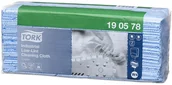 Ręczniki papierowe - Tork Czyściwo włókninowe o bardzo niskim pyleniu Tork Premium niebieskie 190578 - miniaturka - grafika 1