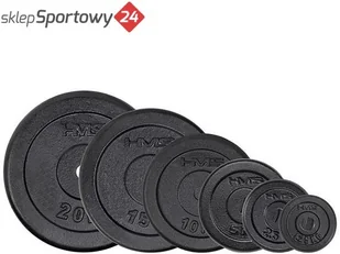 HMS OBCIĄŻENIE TALERZ 17033 TCZ15 CZARN 15KG 17-61-005 - Pozostały sprzęt i akcesoria do ćwiczeń - miniaturka - grafika 4