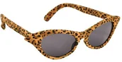Gadżety dla niej i dla niego - Amscan Okulary party "Vintage Cheetah", 250081-55 - miniaturka - grafika 1
