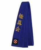 Kimona, stroje i obuwie - Pasy Pas Do Kyokushin Karate Niebieski 280 cm - miniaturka - grafika 1