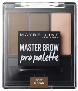 Maybelline Master Brow Pro Palette Zestaw do Brwi Soft Brown MAY-8761 - Pozostałe kosmetyki - miniaturka - grafika 6