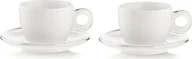 Filiżanki - Guzzini Filiżanki do cappuccino Gocce transparentne 2 szt. 27740000 - miniaturka - grafika 1