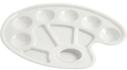 Creativ Company A/S Paleta plastikowa, Klasyczna - Pozostałe akcesoria dla plastyków - miniaturka - grafika 2