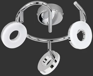 Reality Leuchten Efektowna lampa sufitowa LED RENNES, 3-pkt. - Lampy sufitowe - miniaturka - grafika 2