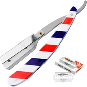 Brzytwy fryzjerskie - Gepard Brzytwa Fryzjerska Gepard Do Golenia RED BLUE WHITE 1012 - miniaturka - grafika 1