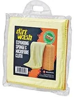 Narzędzia rowerowe - WELDTITE Gąbka i ścierka z mikrofibry DIRTWASH EXPANDING SPONGE amp MICROFIBRE CLOTH NEW) WLD-06040 - miniaturka - grafika 1