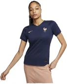 Piłka nożna - Nike Koszulka damska piłkarska FFF AJ4394 410/midnight navy/p488c M - miniaturka - grafika 1