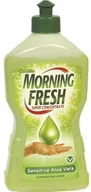 Płyny do naczyń - Morning Fresh Płyn do mycia naczyń   Super Concentrate Sensitive Aleoe Vera 450 ml - miniaturka - grafika 1