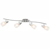 Lampy sufitowe - Globo Lighting lampy sufitowe listwy Chrom, 4-punktowe 54985-4 - miniaturka - grafika 1