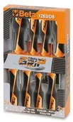Śrubokręty - Beta ZESTAW WKRĘTAK.PŁ.I KRZYŻ.BETAGRIP 6SZT 1263/D6 - miniaturka - grafika 1