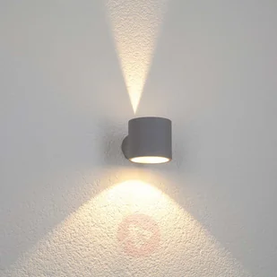 Konstsmide MODENA lampa ścienna Siwy, 1-punktowy 7342-300 - Lampy ścienne - miniaturka - grafika 5