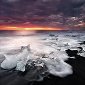 Pozostałe akcesoria dla plastyków - Pro-Art-Bilderpalette Pro-Art g1836 a obraz ścienny Giclee "Crushed Ice", kolorowy G1836A - miniaturka - grafika 1