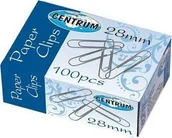 Spinacze i klipsy do papieru - Centrum Spinacze Biurowe Okrągłe R28 100 SZT CE80765 CE80765 - miniaturka - grafika 1