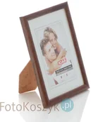 Ramki na zdjęcia - Icar Ramka drewniana ciemny brąz (na zdjęcie 13x18 cm) - miniaturka - grafika 1