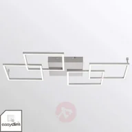 Lampy sufitowe - Paul Neuhaus 4-punktowa lampa sufitowa LED Inigo podłużna - miniaturka - grafika 1