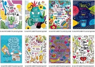 Fresh Notatnik ozdobny A5 120K kratka/linia/gładki - Szkolne artykuły papiernicze - miniaturka - grafika 3