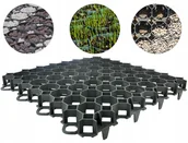 Ziemia ogrodowa - Kratka Krata Drogowa Parkingowa 50x50cm 40mm płyta - miniaturka - grafika 1