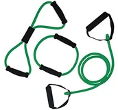 Gumy, taśmy, ekspandery - Tunturi Grubość tunturi Tubing zestaw 3 części Medium Pilates Fitness-Tube-ring 14TUSFU162 - miniaturka - grafika 1
