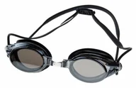 Pływanie - Spokey Okulary do pływania Vivo B-0108 czarne lustrzane - miniaturka - grafika 1