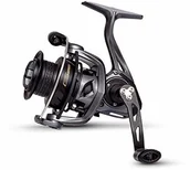 Kołowrotki - Quantum Wysokiej jakości kołowrotek G-Force GF 20 kołowrotek wędkarski z 6 łożyskami kulkowymi ze stali szlachetnej premium, czarno-szary G-Force GF 20 - miniaturka - grafika 1