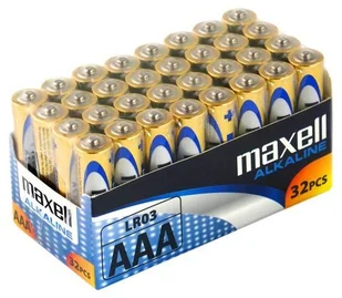 Maxell BATTERY ALKALINE LR03/AAA SHRINK32 SZT 790260.04.CN - Baterie i akcesoria - miniaturka - grafika 3