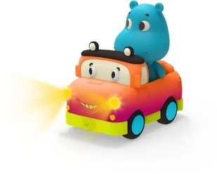 Land Of B Miękkie autko sensoryczne - Pick-Up z Hipciem - Sunny & Muddy Miles - Land Of B LB1702Z - Zabawki sensoryczne - miniaturka - grafika 3