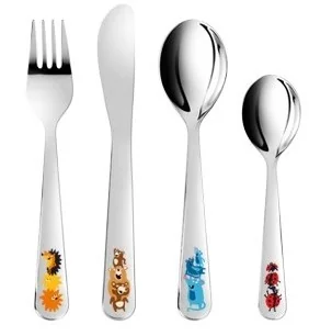 Tescoma Komplet sztućców dziecięce BAMBINI, wesołe zwierzątka, 4 części 668089 - Zestawy sztućców - miniaturka - grafika 2