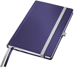 Leitz Notatnik W TWARDEJ OPRAWIE STYLE A5, W KRATKĘ, NIEBIESKI - Notesy i bloczki - miniaturka - grafika 2