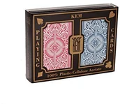 Akcesoria do gier planszowych - Jumbo US Playing card co. KEM karty poker Arrow Narrow Index 1007276 - miniaturka - grafika 1