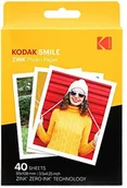Papier do drukarek - Kodak 8,5 x 10,5 cm Premium Zink Print Papier fotograficzny (40 arkuszy) kompatybilny z Smile Classic Instant Camera RODZL3X440 - miniaturka - grafika 1