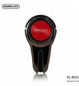 Uchwyty samochodowe do telefonów - Remax uchwyt + ring RL-BK01 czerwony - miniaturka - grafika 1