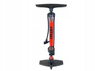 Stacjonarna Pompka Rowerowa Metalowa Manometr - Pompki rowerowe - miniaturka - grafika 2