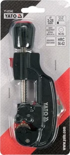 Yato SZYBKONASTAWNY OBCINAK DO RUR 3-28 MM Z GRATOWNIKIEM - Akcesoria hydrauliczne - miniaturka - grafika 4