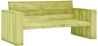 Ławki ogrodowe - vidaXL Ławka ogrodowa, 179 cm, impregnowane drewno sosnowe - miniaturka - grafika 1