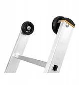 Drabiny - DRABEST Drabina kółka do rozsuwania po elewacji - miniaturka - grafika 1