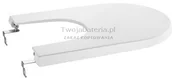 Pokrywy bidetowe - Roca Gap Round pokrywa bidetu Duroplat wolnoopadająca Supralit A806D12001 - miniaturka - grafika 1