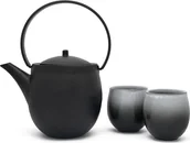 Zaparzacze i kawiarki - Bredemeijer Gift Set Sendai + 2 Porcelain Cups 1,2l 153011 153011 - miniaturka - grafika 1