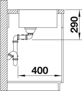 Blanco ANDANO 400/400-IF 522985 - Zlewozmywaki - miniaturka - grafika 4
