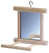 Akcesoria dla ptaków - Nobby 31517 drewniane lustro z LANDE miejsce - miniaturka - grafika 1