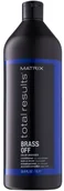 Odżywki do włosów - Matrix TR Brass OFF odżywka bogata w witaminy, nawilżająca 1000ml 12047 - miniaturka - grafika 1