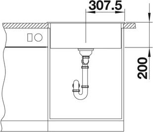 Blanco NAYA 6 BIAŁY 519641 - Zlewozmywaki - miniaturka - grafika 8
