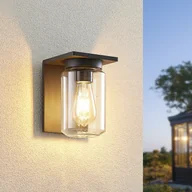 Lampy ogrodowe - LUCANDE Lucande Semka kinkiet zewnętrzny, ciemnoszary - miniaturka - grafika 1