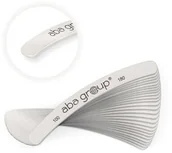 Pozostałe akcesoria kosmetyczne - ABA GROUP 25xPilnik do paznokci  BANAN 100/180 STANDARD szary -Aba Group - miniaturka - grafika 1