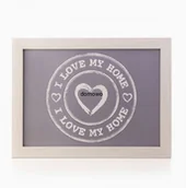 Tace i patery - DREWNIANA TACA STOLIK NA KOLANA z poduszką tablet - miniaturka - grafika 1