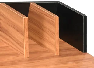 vidaXL vidaXL Biurko, czarno-brązowe, 80 x 50 x 84 cm - Biurka - miniaturka - grafika 5