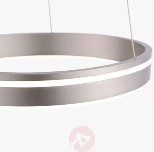 Paul Neuhaus Inteligentna lampa sufitowa stal 40 cm z pilotem - Ronith - Systemy inteligentnych domów - miniaturka - grafika 5