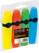 Artykuły biurowe - Zakreślacz 4 kolory Tenfon - miniaturka - grafika 1