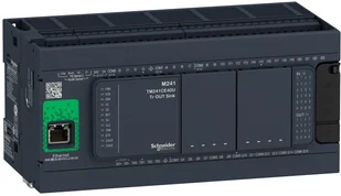 Schneider Electric Sterownik programowalny 40 I/O przekaźnikowych Enthernet Modicon M241-24I/O TM241CE40R TM241CE40R - Sterowniki i przekaźniki - miniaturka - grafika 2